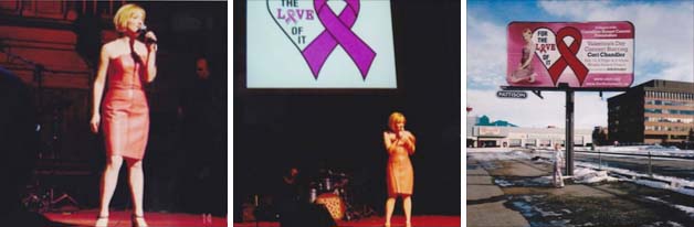 photos Corinda performing at the For The Love Of It charity fundraiser 